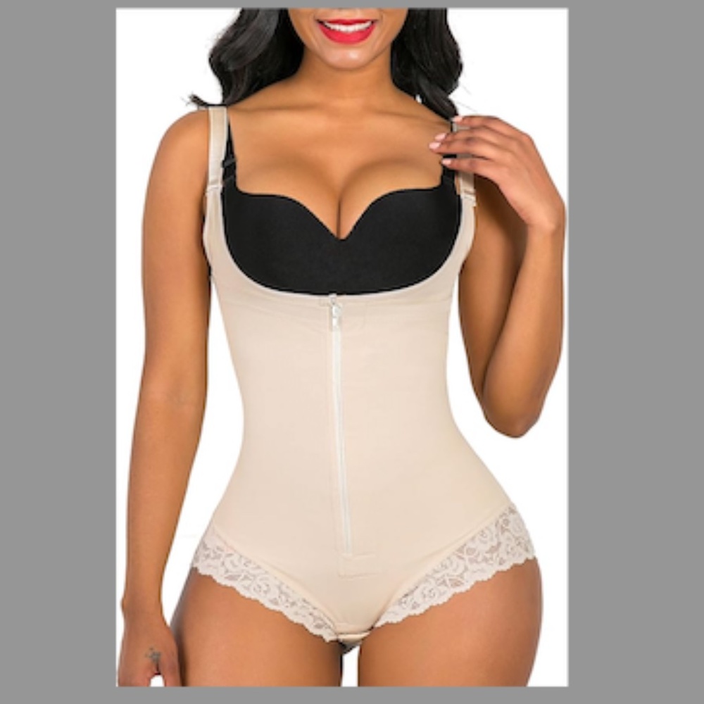 SHAPERX Shapewear for Women Tummy Control Fajas Colombian Body Shaper Large